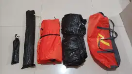 Tendaki Borneo , kapasitas 3 orang, double layer