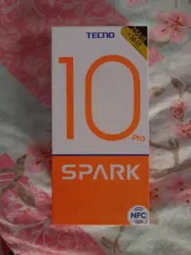 Jual hp second tecno spark 10 pro 256/8 gb
