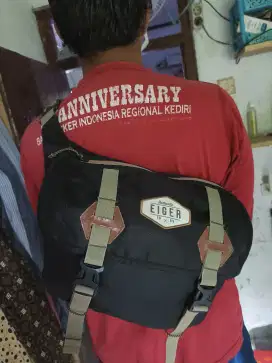 Tas waist bag Eiger original tipe 4124 11L