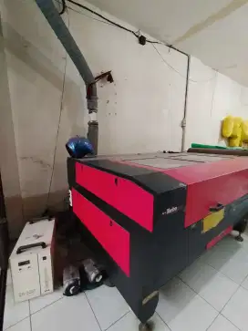 Mesin laser turbo co2 ( laser 2 kepala )