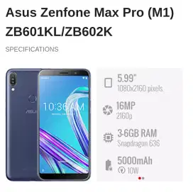 Asus Max Pro M1 4/64 batang