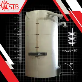Thermal oil heater 600000 Kcal Biomass, kayu