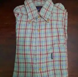 Kemeja Flanel Pria East Boy Size M