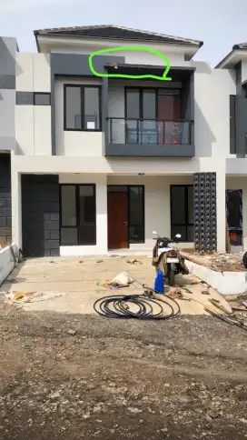 Disewakan rumah baru di GDC puri aster F11