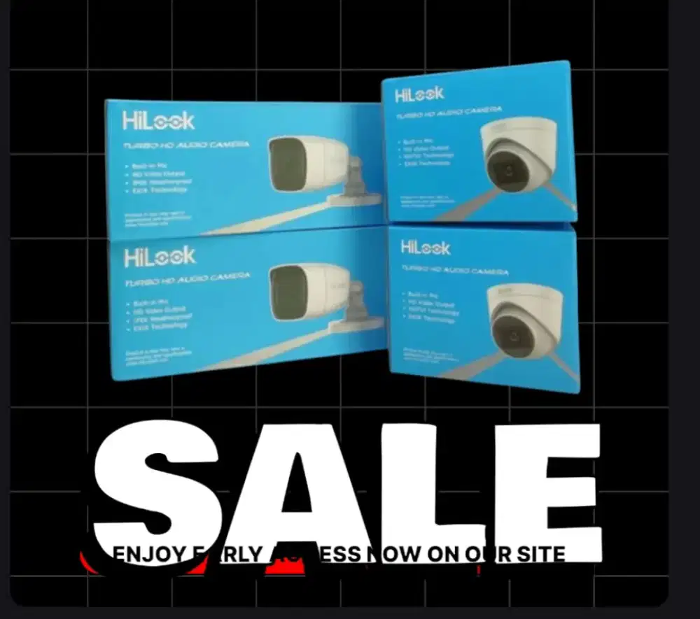 Promo cctv hilook hikvision dahua imou