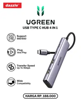 UGREEN USB TYPE C HUB 4 IN 1