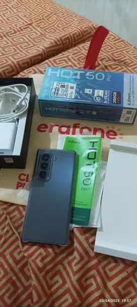 infinix hot 50 pro plus 8+8/256Gb baru 5 hari pakai