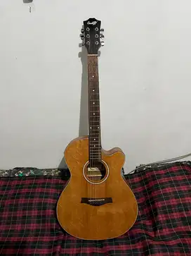 cowboy 235 NA akustik elektrik original masih mulus jarang dipake