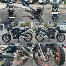 Honda CB 150R SE Hitam 2022 Full Modifikasi