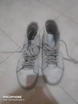 Vans leather full white