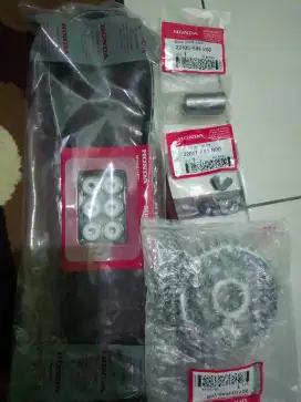 SPERPART HONDA ORIGINAL V bell set, Bosh, rumah roller, slide set