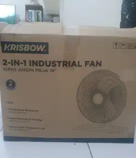 KRISBOW Kipas Angin 2 in 1 Industrial Fan 16 inch Paling Murah!!