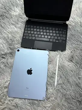iPad Air 4 64gb Wifi Only Magic keyboard dan apple pencil