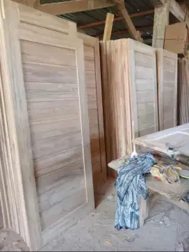 promo kusen dan daun pintu jati
