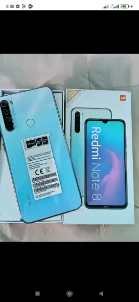 Redmi note 8 masih segel minus cuma baterai aja lengkap