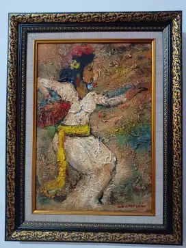 Jual lukisan lawas tua antik karya suwandi