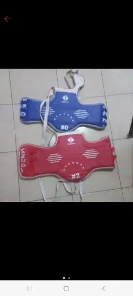 Body protector taekwondo ukuran 0 pelindung badan fighting