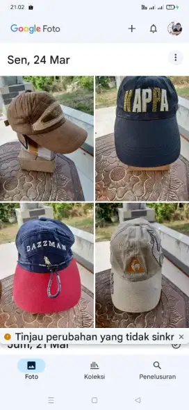 topi pria-wanita