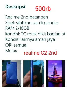 Realme C2 ori normal