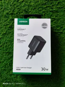Adapter Charger Ugreen 30W GAN USB C
