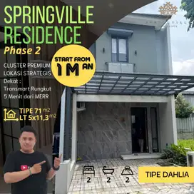jual rumah surabaya, springville residence, rumah minimalis, tahap 2