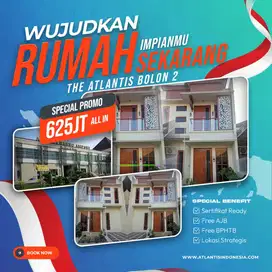 RUMAH 2 LANTAI MODEL LIMASAN LOKASI DI SELATAN RSAU dr.SISWANTO BOLON
