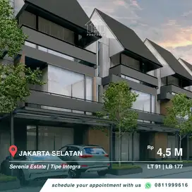 Rumah Mewah Brand New Cluster Integra Serenia Estate Pondok Indah
