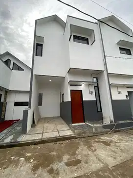 rumah 2lt siap huni harga 400 jt an di harapan jaya cibinong