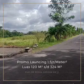 Tanah Kavling Murah Strategis 1,5 Juta/meter Dekat Pasar Godean