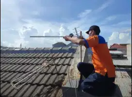 Antena Sidoarjo PF Digital Outdoor dan Antena Parabola