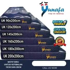 Promo kasur busa yunafa cod gratis ongkir sjawa mdura anti kmpes grnsi