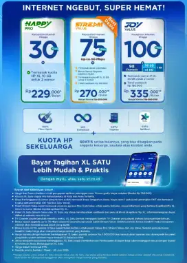 WIFI FIRST MEDIA /  XL SATU