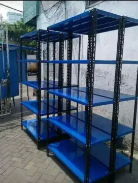 Rak siku besi 5 susun serbaguna