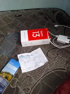 Fokus mahar like newredmi13 ram8+8/128 flst  smpe ke nota mulus banget