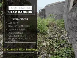 Tanah Dijual Area Ciwastra Kota Bandung