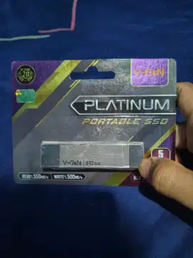 Ssd vgen 512gb 2in1 Type C & USB baru beli sebulan lalu
