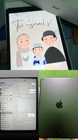 JUAL IPAD Gen 9 (256 GB) Wifi only - FULLSET