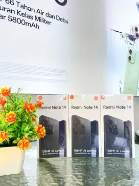 Redmi Note 14 16gb/256gb garansi resmi
