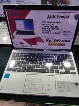 Cicilan 0% ASUS E210KA
