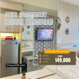Sewa apartemen Harian Transit Termurah Green Pramuka Jakarta Utara