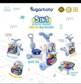 Sugarbaby 5in1 activity walker