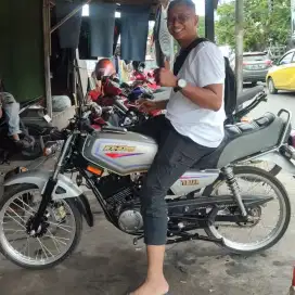 RX King Silver Limited Edition Tahun 2001 Plat B