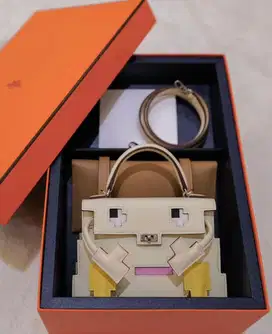 Hermes Kelly Doll Bag Picto Nata - Handmade