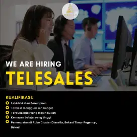 Dibutuhkan segera Telemarketing Dana Tunai