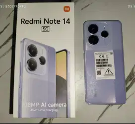 REDMI NOTE 14 5G Ram 8/256 Purple