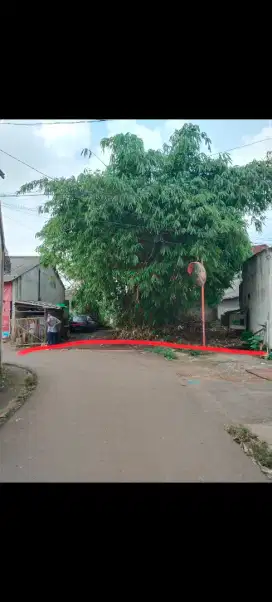 Tanah 250m pondok Ranggon pinggir jalan