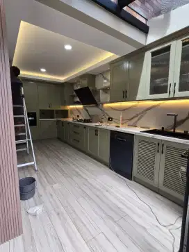 Kitchenset , Lemari bawah tangga , Partisi