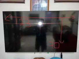 Dijual Tv samsung 55 inch bekas, LCD rusak
