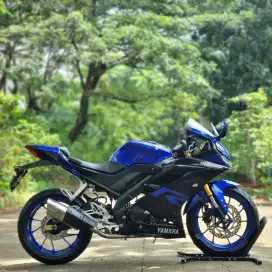 YAMAHA R15 V3 BLUE RACE 2019 SUPER ISTIMEWA PAJAK PANJANG