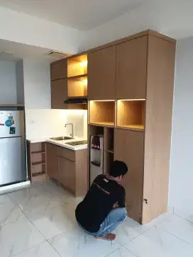 Kitchenset , Lemari bawah tangga , Partisi
